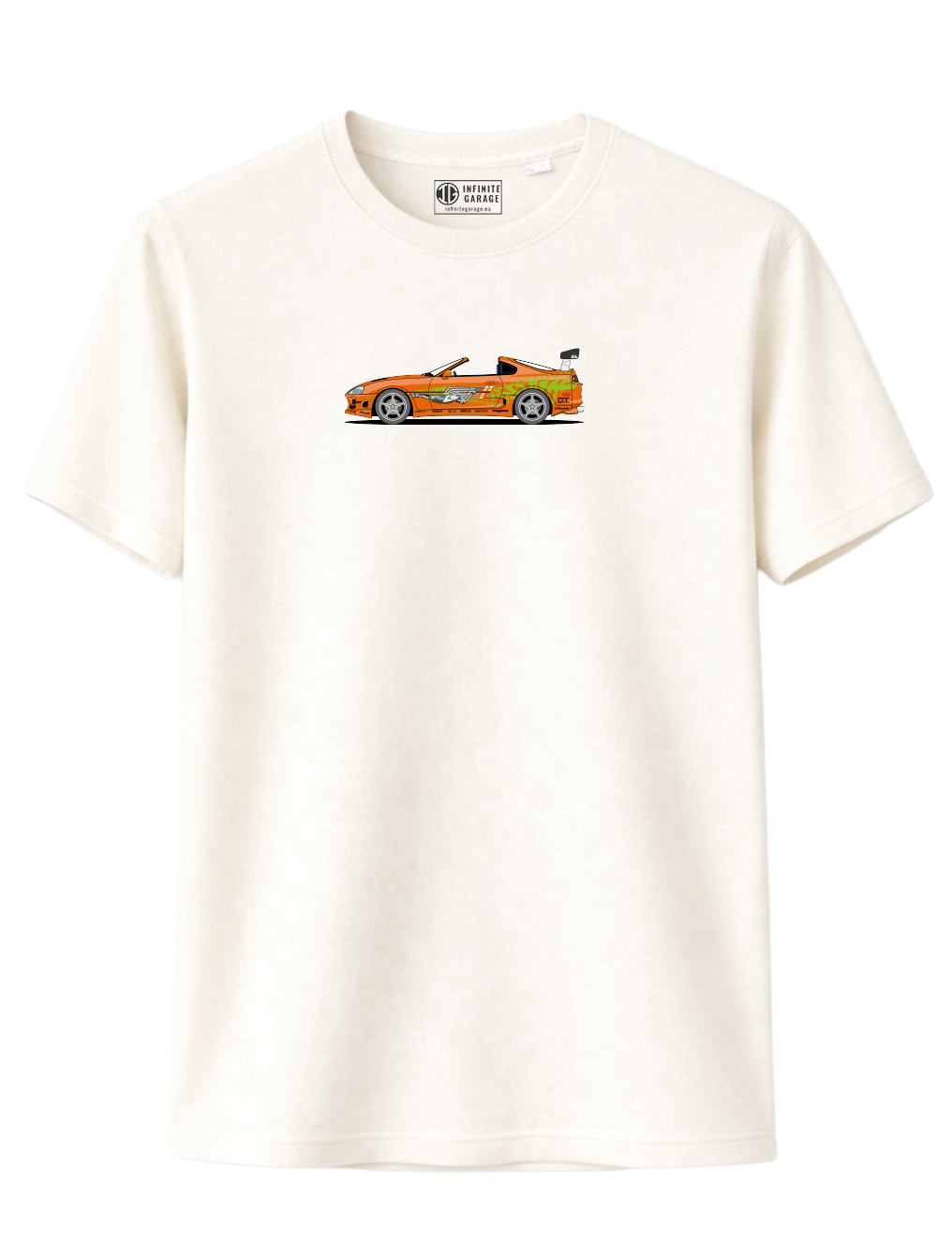 CAMISETA TOYOTA SUPRA BRIAN O'CONNER