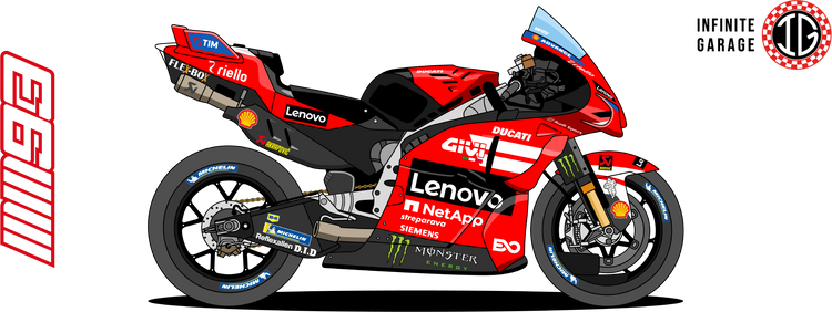 TASSE DUCATI MARC MARQUEZ MOTOGP 2026