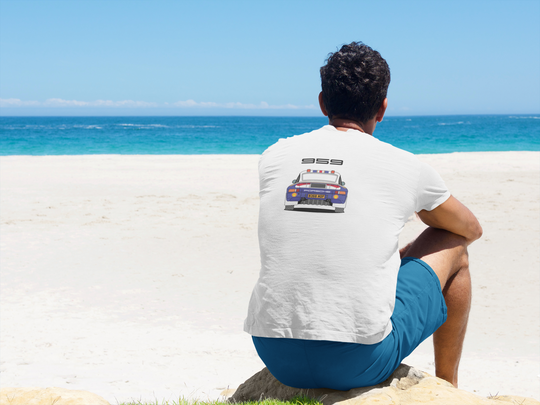 CAMISETA PORSCHE 959 DAKAR