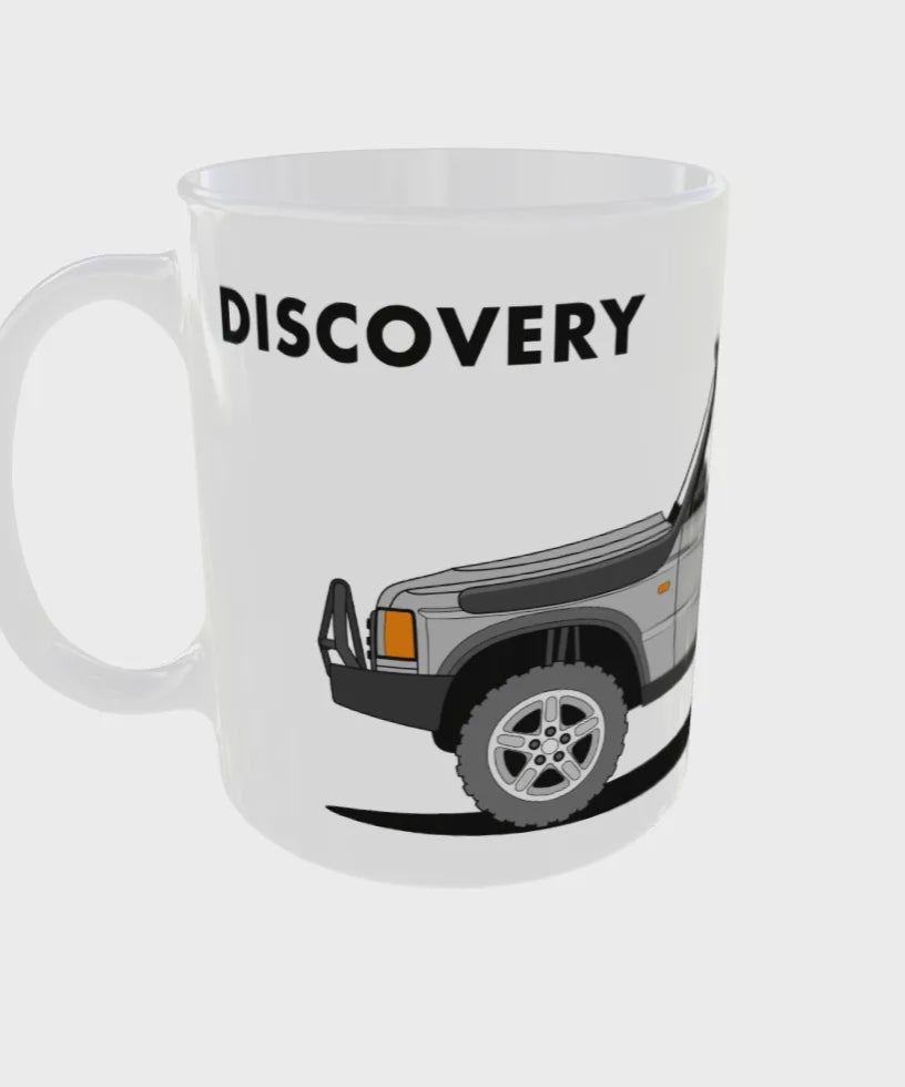 LAND ROVER 109 PICK UP MUG