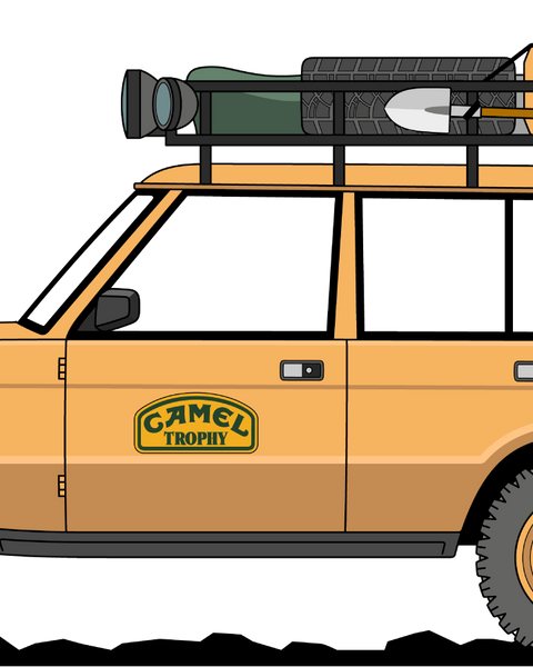 TAZA CAMEL TROPHY RANGE ROVER