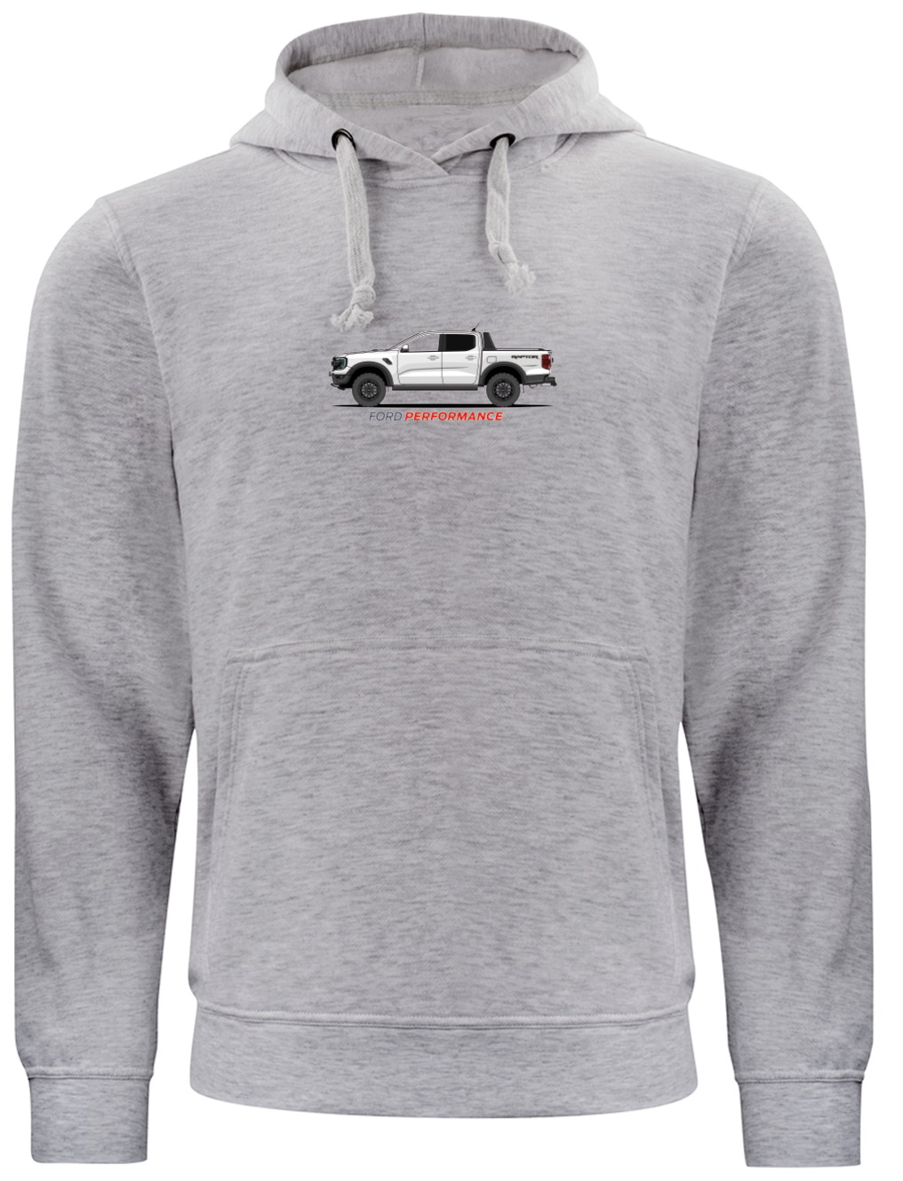 SUDADERA FORD RAPTOR BLANCO ÁRTICO
