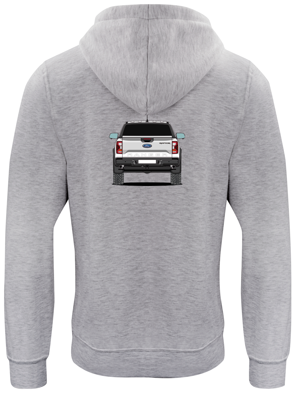 SUDADERA FORD RAPTOR BLANCO ÁRTICO