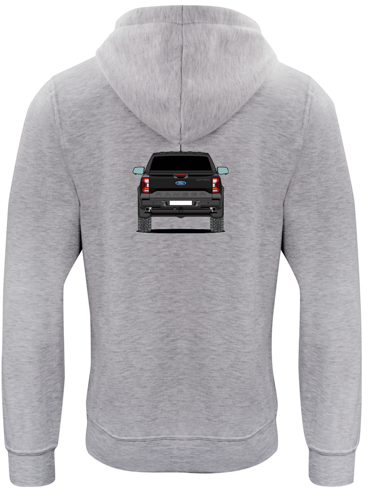 SUDADERA FORD RAPTOR NEGRO ABSOLUT