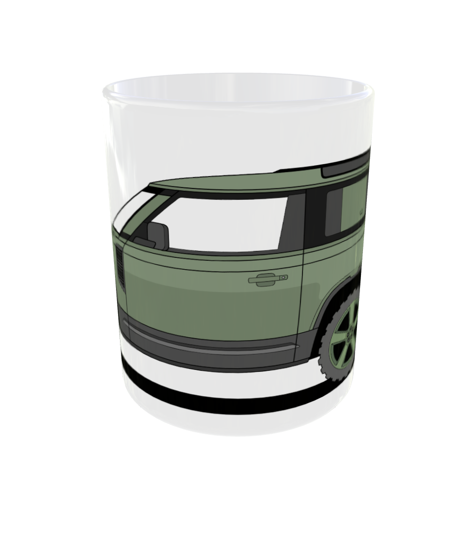 LAND ROVER DEFENDER 75 ANNIVERSARY MUG