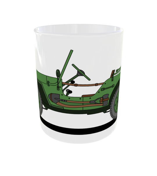 TAZA JEEP WILLYS