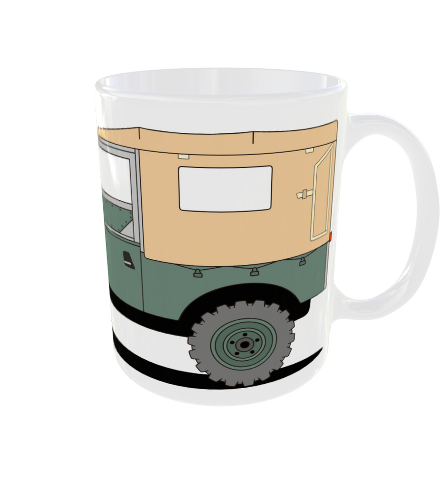 TAZA LAND ROVER SERIE I