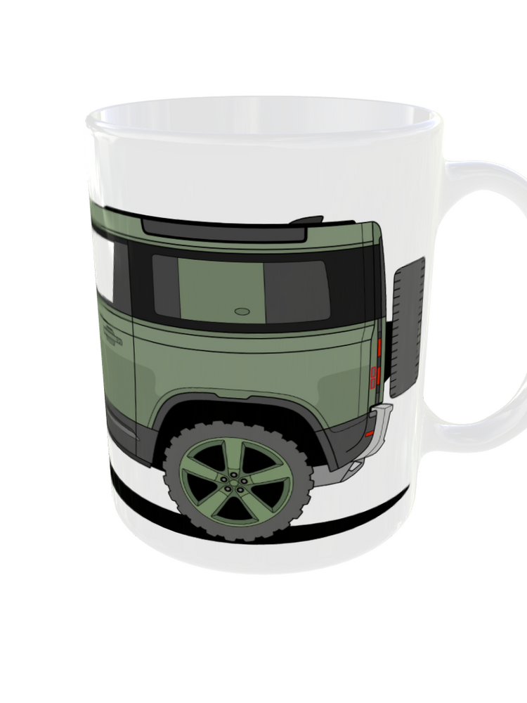 LAND ROVER DEFENDER 75 ANNIVERSARY MUG