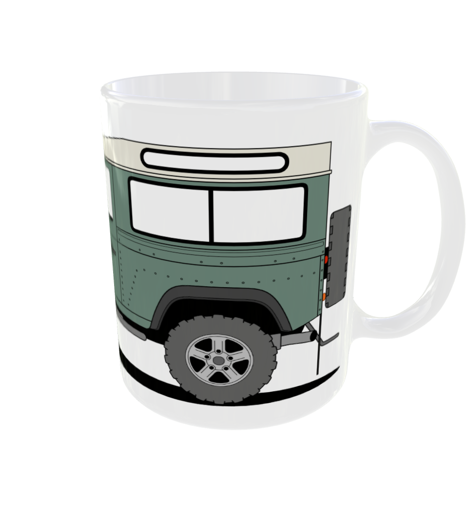 LAND ROVER DEFENDER TD4 90 MUG