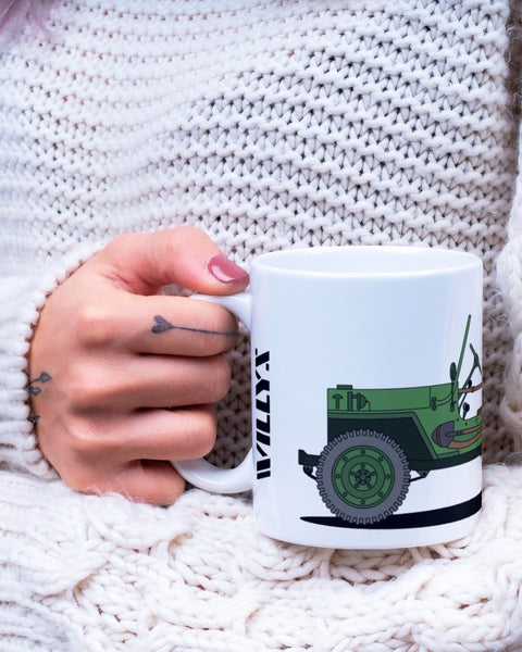 TAZA JEEP WILLYS