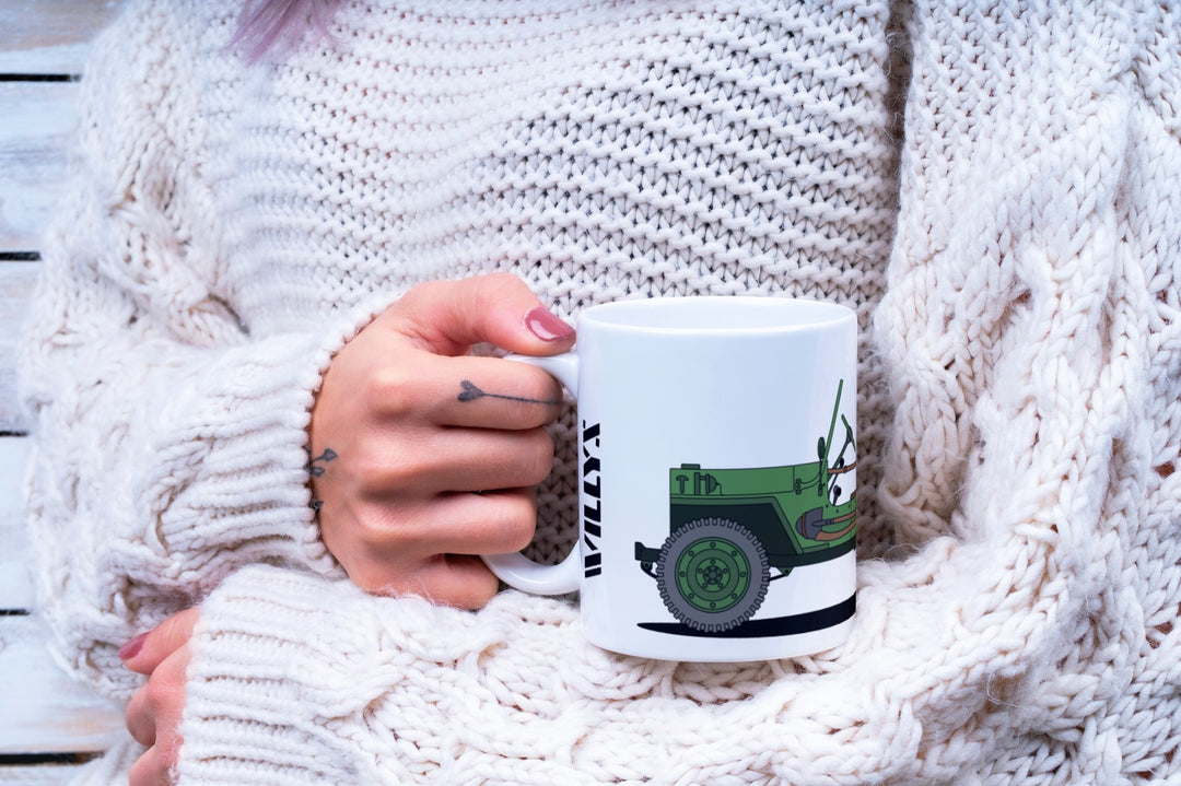 TAZA JEEP WILLYS